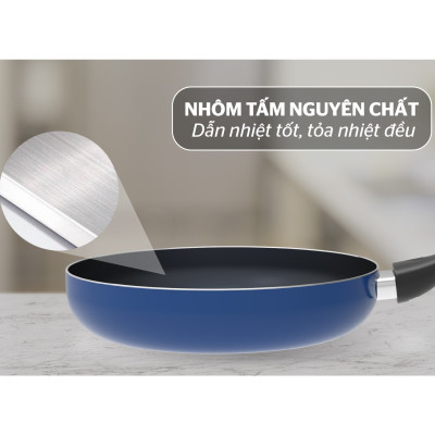 CHẢO TRƠN CHỐNG DÍNH SUNHOUSE SAVING SV30 - Hàng Chính Hãng