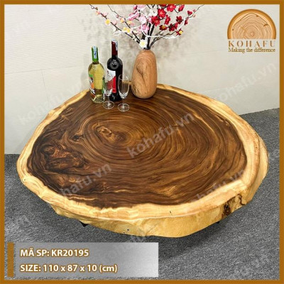 MẶT BÀN OVAL SOFA CHO PHÒNG KHÁCH HIỆN ĐẠI - KR20192