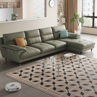Sofa da góc L cao cấp Tundo(mẫu mới) HDCT-19