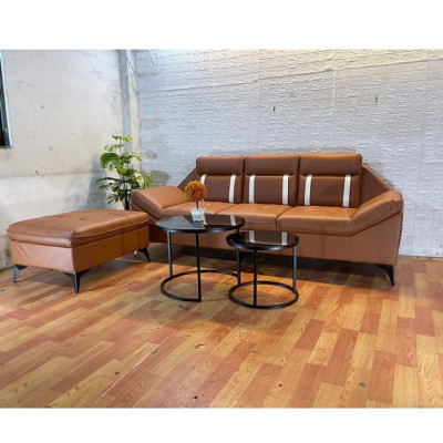 Sofa băng 2m kèm đôn nệm Tundo HLMCT màu lựa chọn kèm bàn như hình