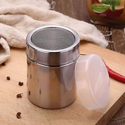 Lọ rắc bột ca cao, matcha chất liệu inox - Winz.vn
