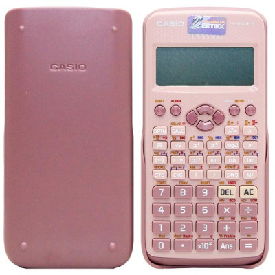 Máy Tính Casio FX580VN X-PK - Màu Hồng - Tặng Kèm 3 Bút Gel G01 0.5 mm (2 Mực Tím + 1 Mực Xanh)