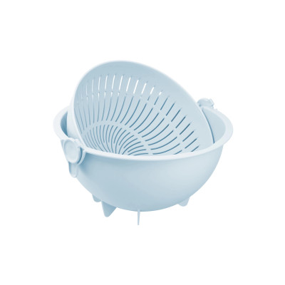 Bộ Thau Rỗ Xoay Đa Năng YoKo Xuất Nhật - Chất Liệu Nhựa Nguyên Sinh Cao Cấp An Toàn Cho Sức Khỏe ( Tặng kèm khăn lau pakasa) - Chính Hãng 