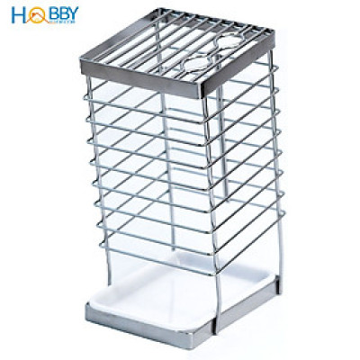 Kệ để dao kéo nhà bếp inox 304 có khay hứng nước Hobby Home Decor DD25
