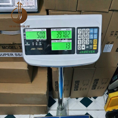 Cân Đếm Số Lượng JWI-700C - Mặt Bàn Cân 500x600MM