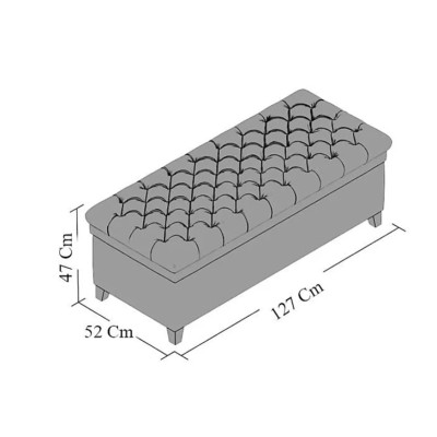 Ghế sofa đơn dài Tundo HHP-GDD04-V1