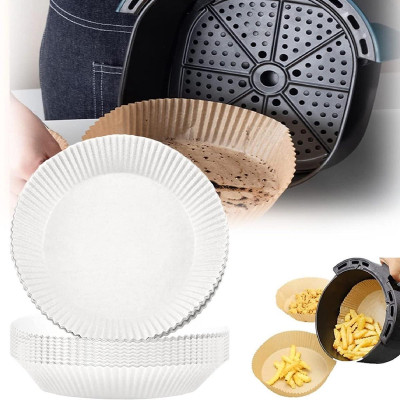 Giấy Nến Lót Nồi Chiên Không Dầu Hình Khuôn Bánh Siêu Tiện Lợi - Thấm Giảm Thiểu Tối Đa Dầu Mỡ Bám