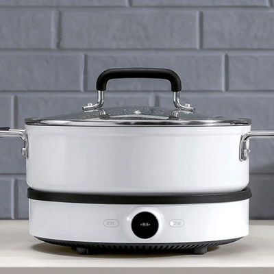 Nồi Lẩu Xiaomi Mijia (Trắng) - Hàng Chính Hãng