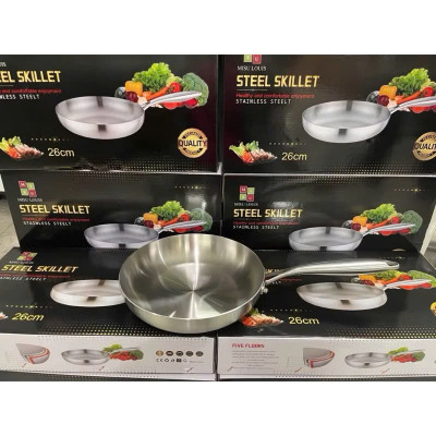 Chảo Inox  Đúc Liền Chiên xào đa năng- PHẢI TÔI CHẢO