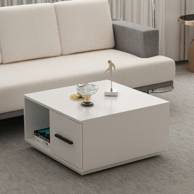 Bàn trà bằng gỗ cho phòng khách gia đình SMLIFE Cogitum