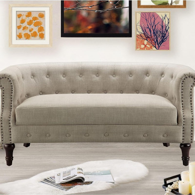 Bộ sofa spa, sofa nail, sofa sảnh chờ, sofa phòng Giám Đốc Tundo 01 băng dài 1m63 và 2 ghế đơn Tặng bàn kính