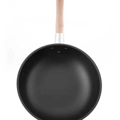 Chảo sâu lòng cán gỗ 32