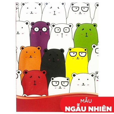 Combo 10 Tập Học Sinh Family 4 Ô Ly 200 Trang ĐL 80g/m2 - FAHASA + 1 Bao Tập