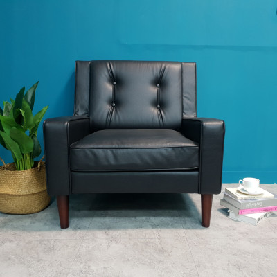 Sofa băng Juno sofa màu nâu, đen 80 x 80 x 90 cm