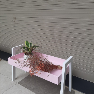 KỆ GỖ TRANG TRÍ ĐA NĂNG HÀN QUỐC NHIỀU MÀU CHÂN TRẮNG MWFURNITURE - A CASE W