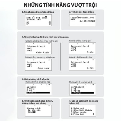 Máy Tính Khoa Học Flexio - Thiên Long Fx799VN - Màu Xanh Bạc Hà