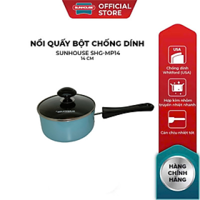 Nồi Quấy Bột Chống Dính Sunhouse SHG MP 14