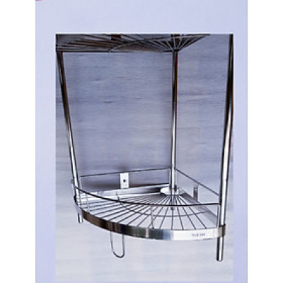 Kệ góc inox 304 (rộng 25cm)_ kệ nhà tắm_ kệ nhà bếp 