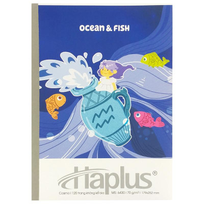 Vở Kẻ Ngang 120 Trang 70gsm Cosmo - Haplus 6430 (Mẫu Màu Giao Ngẫu Nhiên)