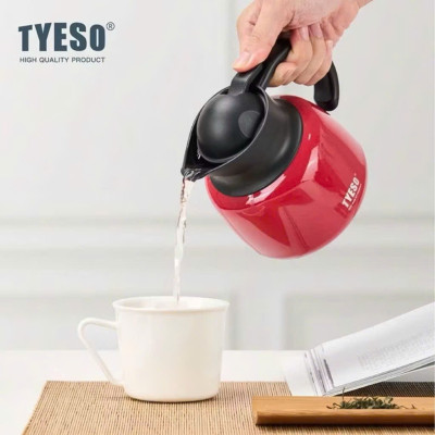 Bình trà giữ nhiệt TYESO TS-8876 750ml có lọc trà , Hàng chính hãng 