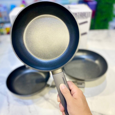 Chảo rán Berlinger Haus BH/8171 28cm màu đen – Matte Black Collection Hàng chính hãng