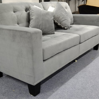 Sofa chung cư Rivado của Juno Sofa kiểu châu âu (xám)