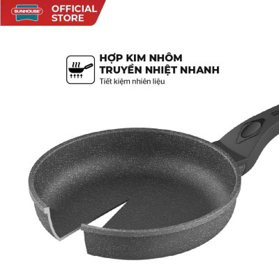 Chảo siêu bền đá Sunhouse SBD20/24/26/28