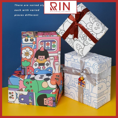 Giấy gói quà / giấy quà tặng/ giấy bao tập cao cấp 