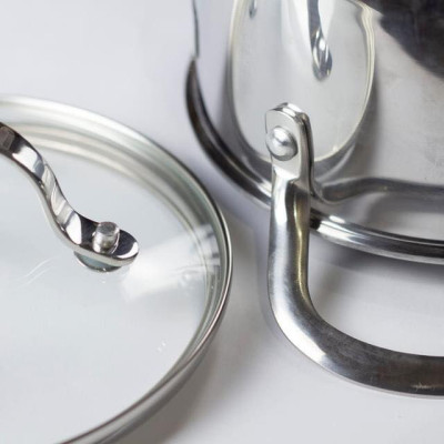 Elmich Bộ nồi chảo inox cao cấp 3 lớp đáy liền Trimax 4 chiếc size 18cm, 20cm, 26cm và chảo 26cm