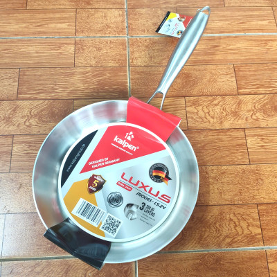 Chảo Inox 316 đúc liền khối 3 lớp Kalpen Luxus, bảo hành 5 năm