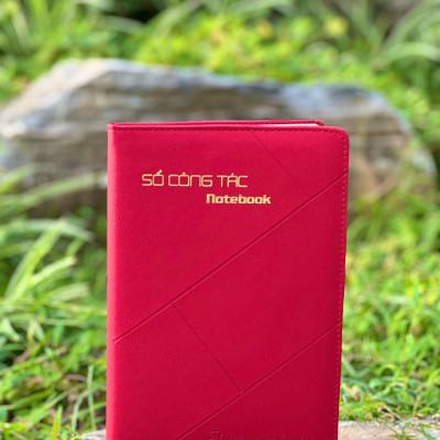 Sổ công tác bìa da (3 màu)