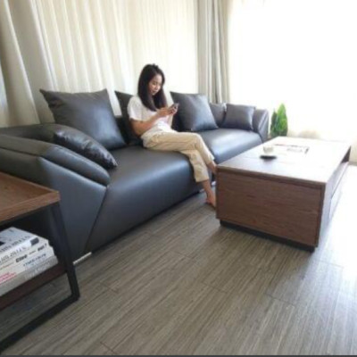 Sofa băng da Modern Apartment Juno Sofa KT 2m2