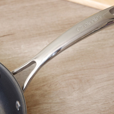 CHẢO CHIÊN, XÀO, RÁN INOX CAO CẤP 2 LỚP ĐÁY LIỀN ELMICH TRI-MAX - HÀNG CHÍNH HÃNG