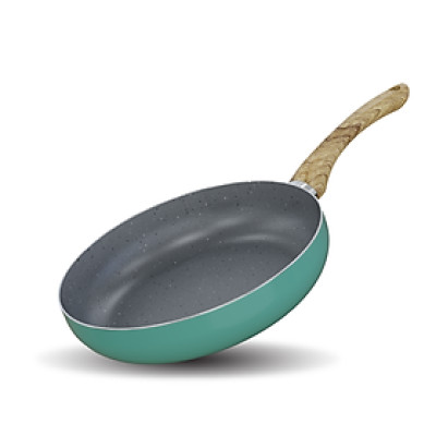 Chảo Sâu Chống Dính Vân Đá Sunhouse 22cm Clover CL22S - Hàng Chính Hãng