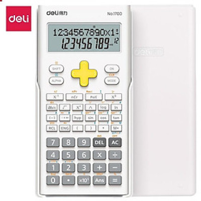 Máy tính kỹ thuật học sinh Deli -Xanh/ Hồng/ Trắng - 1700. Máy tính cho học sinh lớp 5, lớp 6