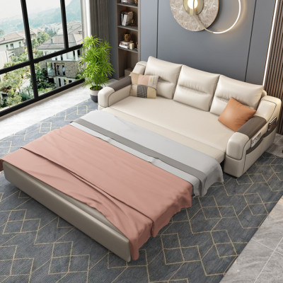 Sofa giường đa năng hộc kéo cao cấp HGK-27 ngăn chứa đồ tiện dụng Juno Sofa KT 2m