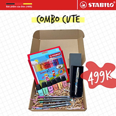 [GIÁ SỐC 499K] Combo CUTE 13 Món sản phẩm STABILO