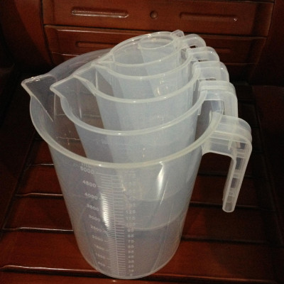  Ca Đong Định Lượng Pha Chế 1 Lit - Ca nhựa có chia vạch giúp đo lường dễ dàng