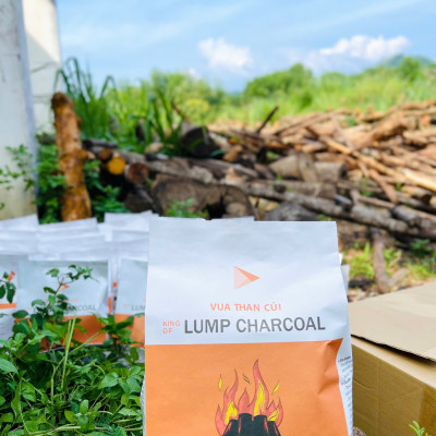 Than củi dễ mồi lửa, nhanh bén, tiện lợi