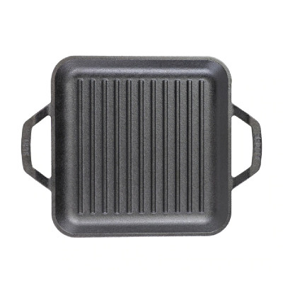 Chảo Gang Nướng Lodge Hình Vuông - 28cm
