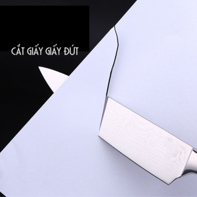   DAO NHÀ BẾP NHẬT BẢN SANTOKU - SEKI JAPAN - VG10 CAO CẤP 