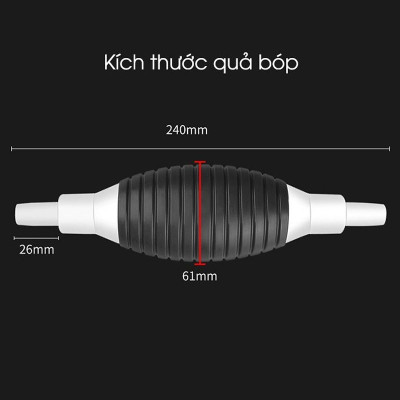 Dụng Cụ Bơm Hút Rượu Xăng Dầu Chất Lỏng Bóp Tay - Ống Hút Xăng Dầu Chất Lỏng Bóp Tay, Dụng Để Hút Rượu, Nước Bể Cá