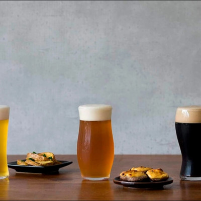 Aderia - Craff Beer - Bộ ly thủy tinh Master - 3 cái