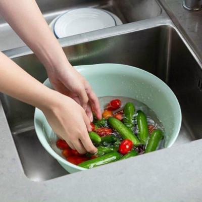 Thau rổ 2in1 (màu ngẫu nhiên)_AVN 38