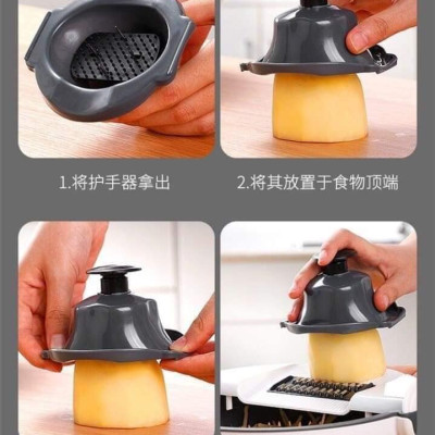 Bộ dụng cụ nạo rau củ quả đa năng 9 trong 1 kèm rổ đựng đa năng tiện dụng