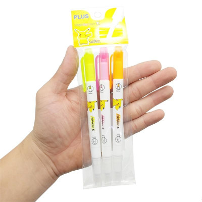 Vỉ 3 Bút Dạ Quang Pokemon - Plus 600-V024