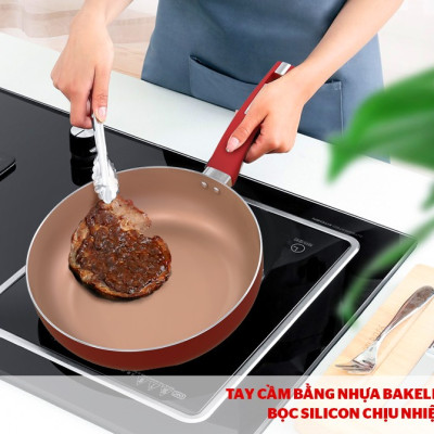 CHẢO SUNHOUSE CHỐNG DÍNH ĐÁY TỪ SWP28MA - Hàng chính hãng