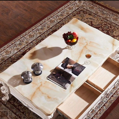 Bàn Sofa Tân Cổ Điển Mặt Đá Nhập Khẩu Tundo HHP-BSF918-14 Cao Cấp