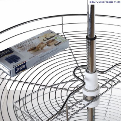 Mâm xoay 1/2 Tundo XCT2181/2 inox nan Boss 750*575 mm