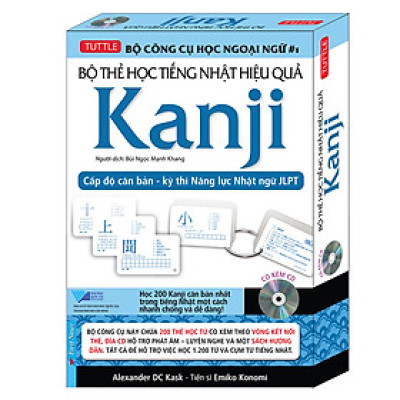 Bộ Thẻ Học Tiếng Nhật Hiệu Quả Kanji